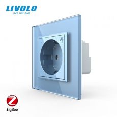 LIVOLO ZigBee zásuvka EU - modrá VL-C7C1Z-19